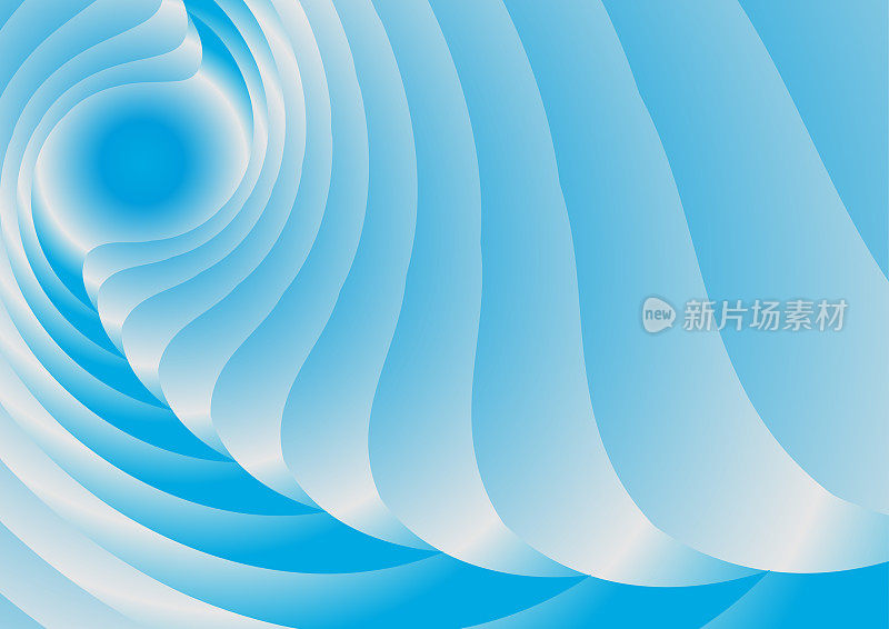 Light White And Blue vector doodle abstract background style with gradient.